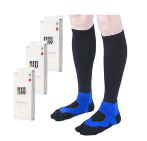 Runtage Athlete Round Pro v2 Compression High Socks (Pack of 3)